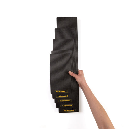 Повний набір карбонових планшетів malexboard XS S M L XL у руці майстра професійні планшети для фарбування волосся Airtouch мелірування balayage інструменти колориста