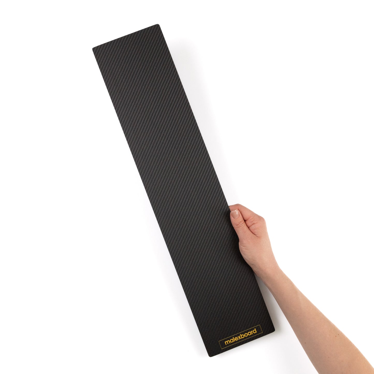 Професійний карбоновий планшет для фарбування волосся malexboard XL у руці майстра для Airtouch, мелірування та роботи з довгими пасмами